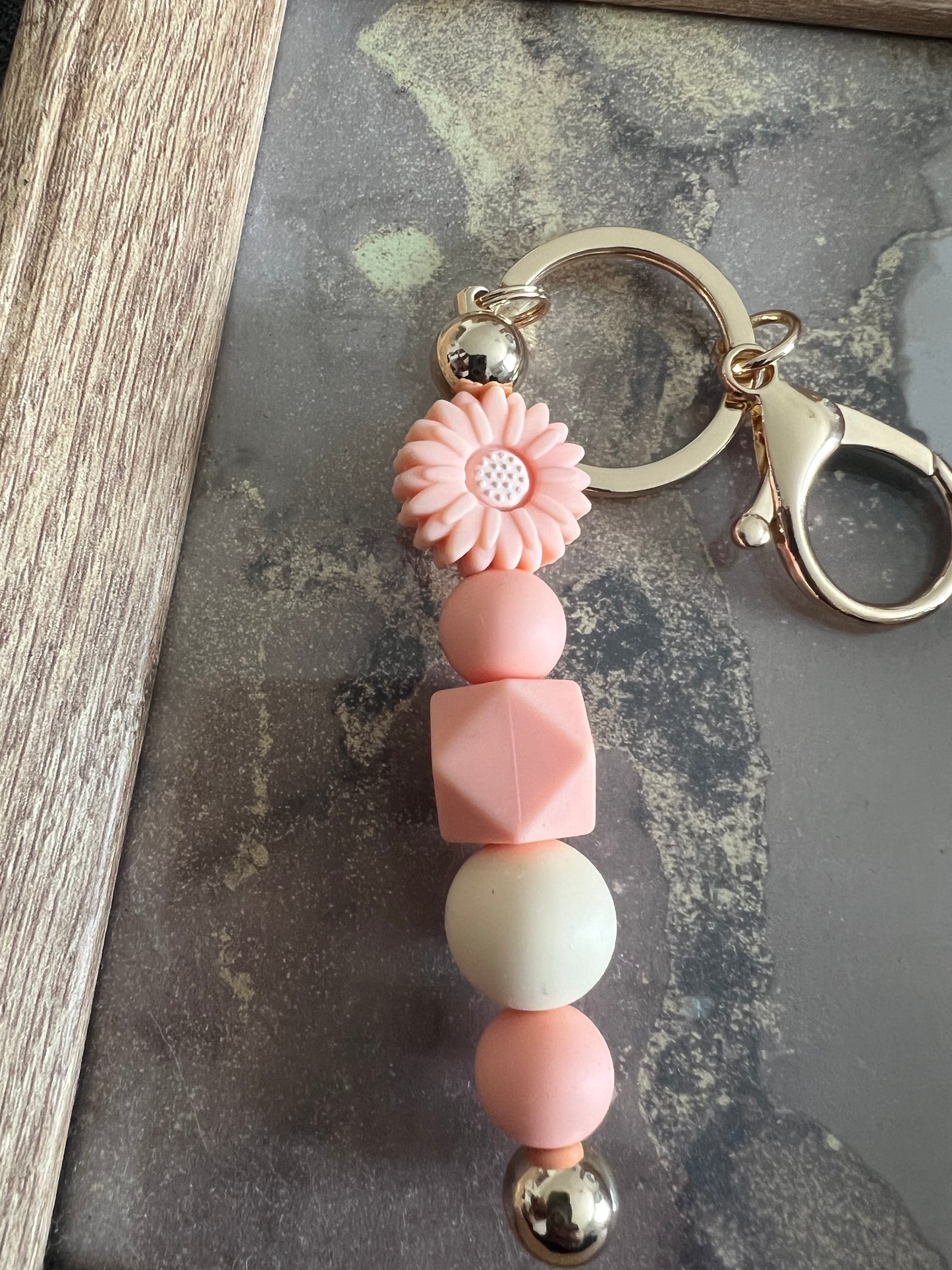 Porte clé perle