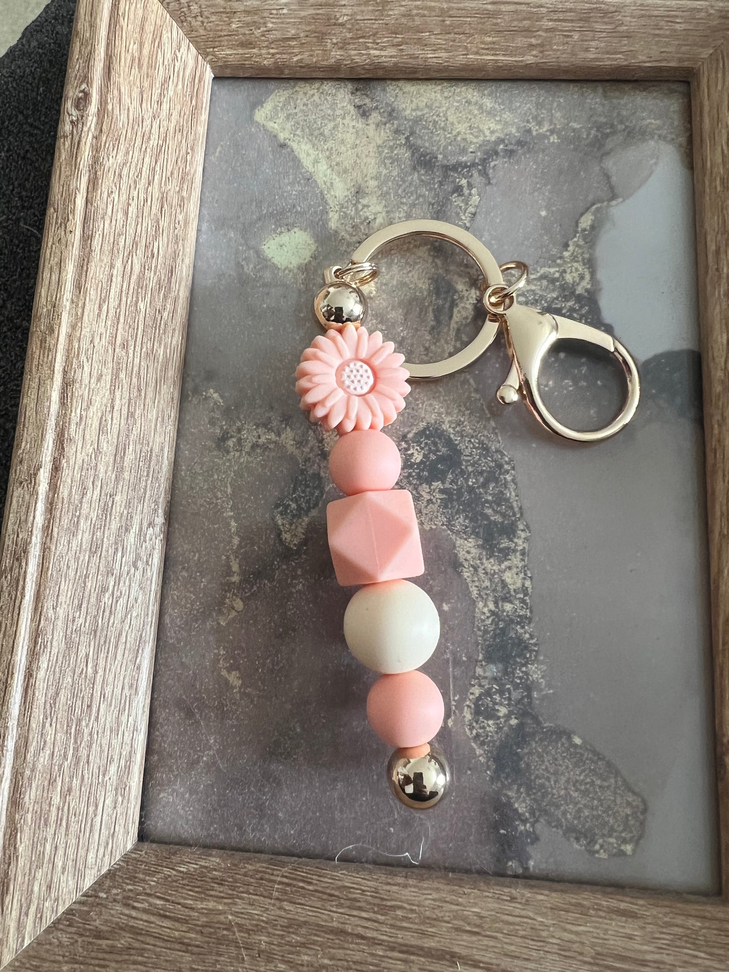 Porte clé perle