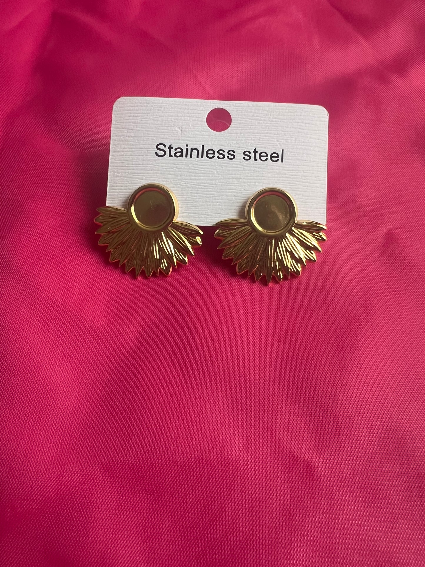 Boucles d’Oreilles Inox – Élégance & Durabilité