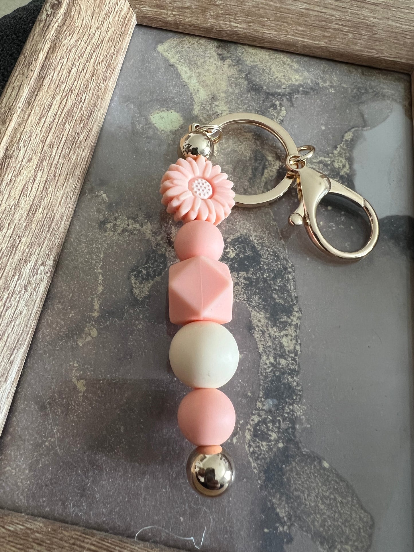 Porte clé perle
