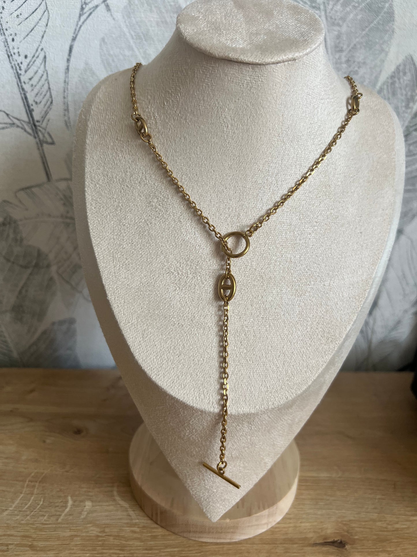 Collier en Acier Inoxydable – Élégance