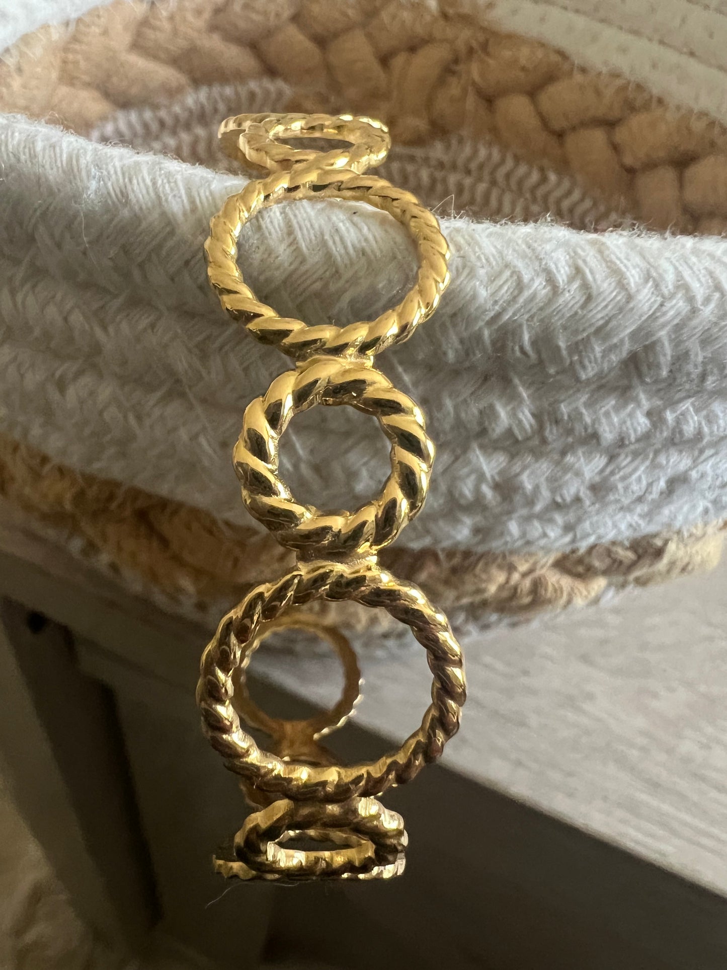 Bracelet Large Arrondi Moderne