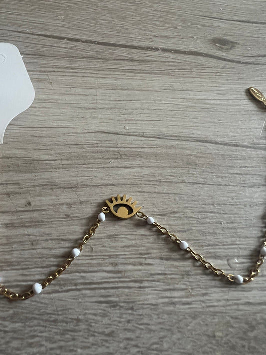 Bracelet Œil  – Acier Inoxydable