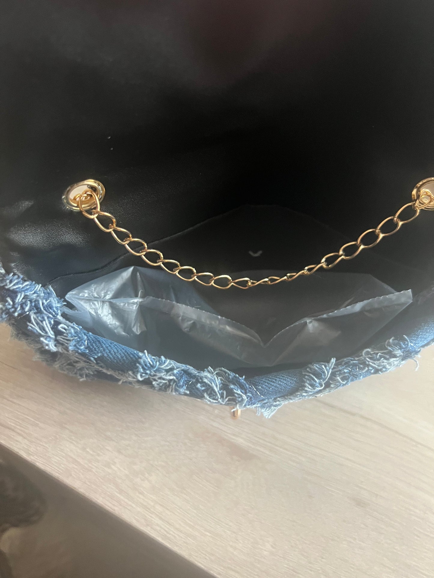 Sac Bandoulière Bleu Jean Délavé – L’Essentiel au Quotidien