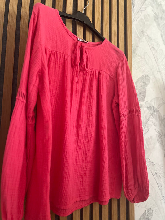 💖 Haut Fuchsia Flash – Douceur & Éclat