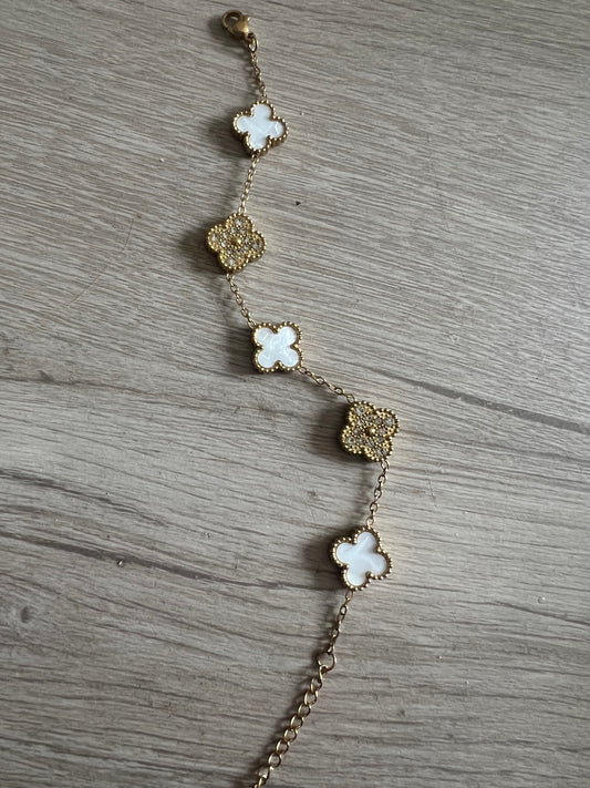 Bracelet trèfles