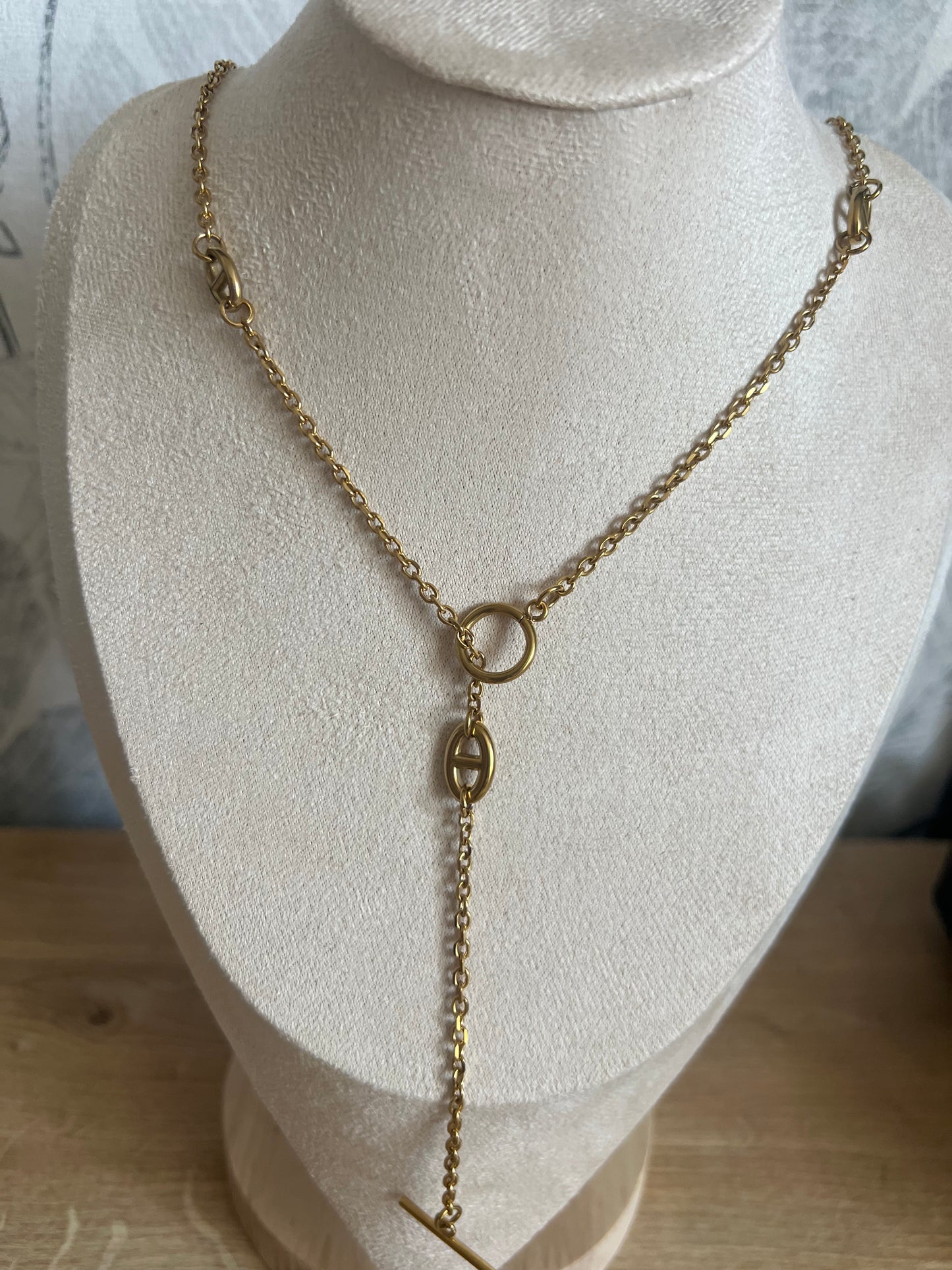 Collier en Acier Inoxydable – Élégance
